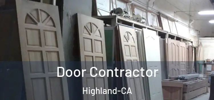 Door Contractor Highland-CA