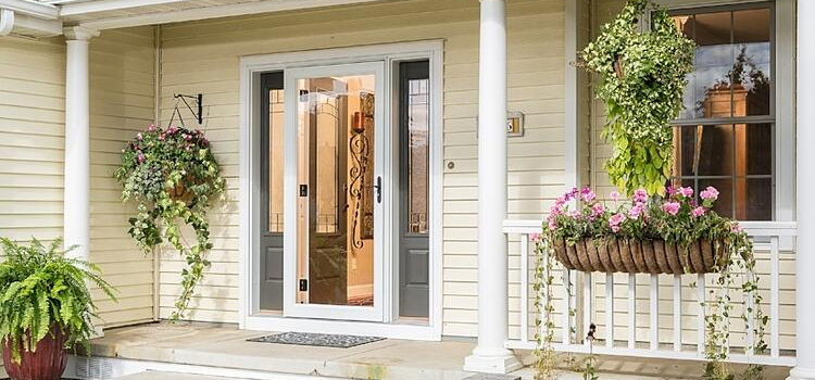 screen door installation in Highland