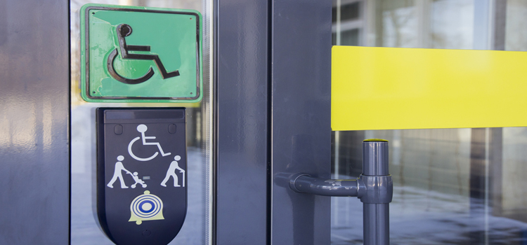 automatic handicap door opener in Highland